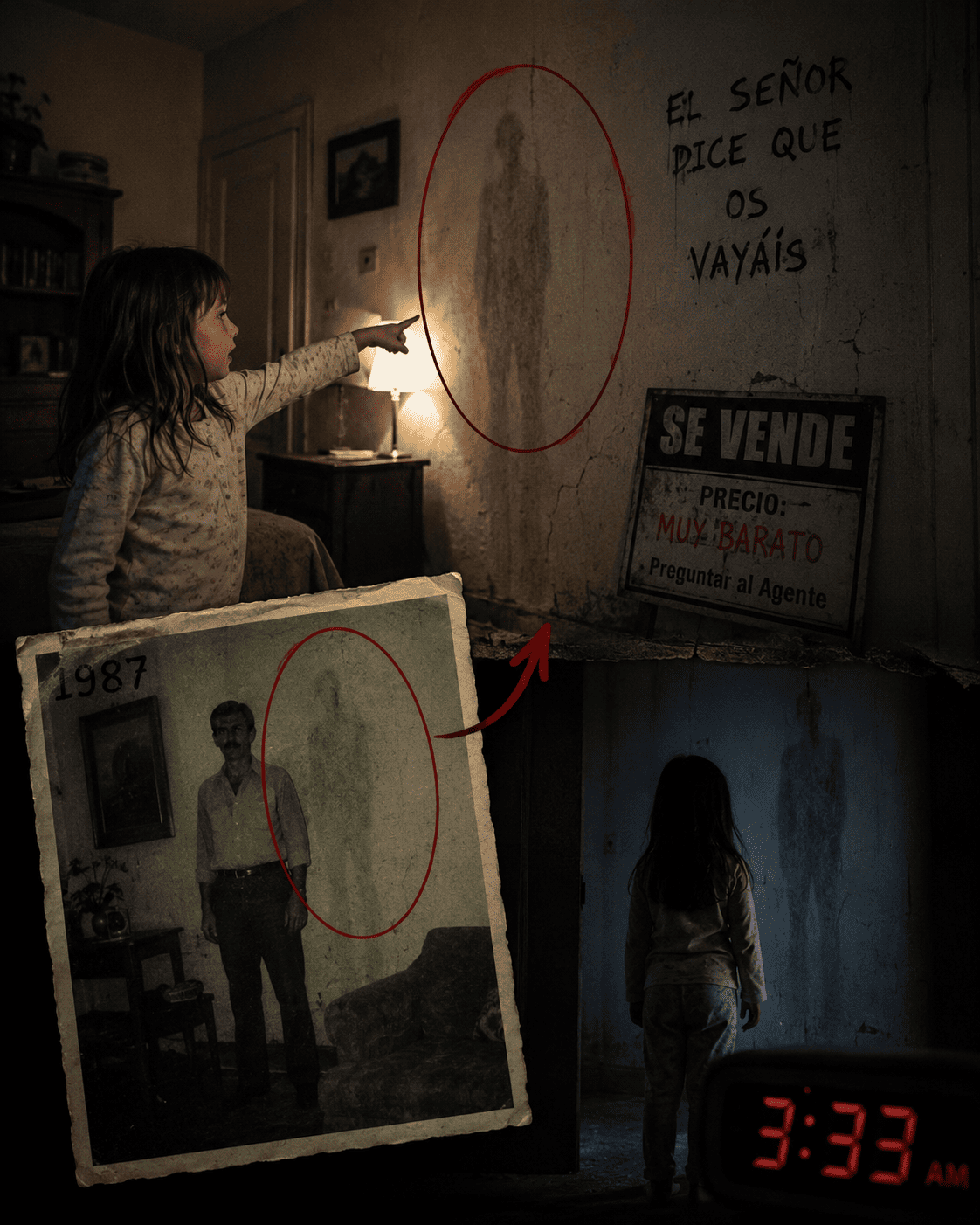 "Compré una casa embrujada sin saberlo... y las fotos lo demuestran"