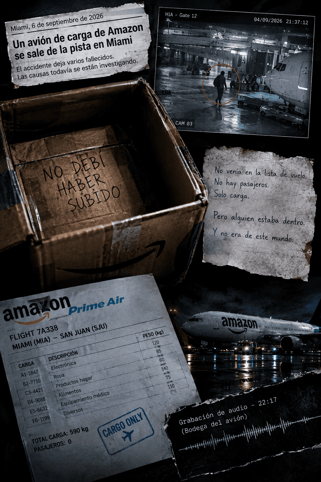 EL PASAJERO QUE NO APARECÍA EN LA LISTA DE VUELO